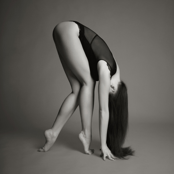 Beautiful gymnast - Fotó, kép