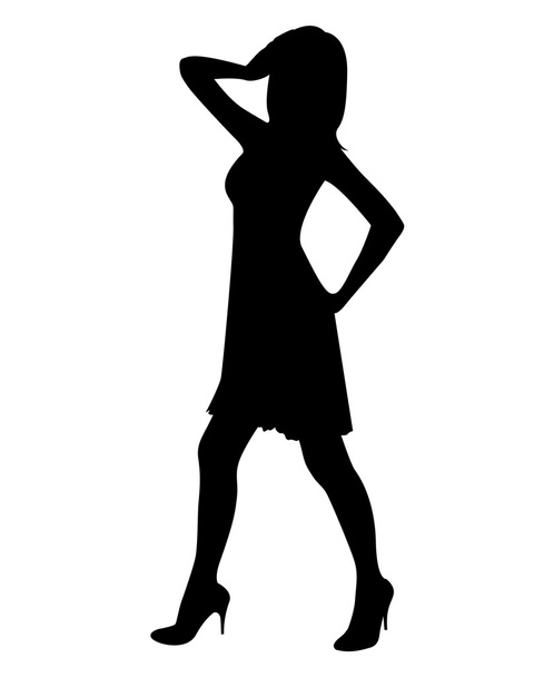 silhouette donna - Foto, immagini