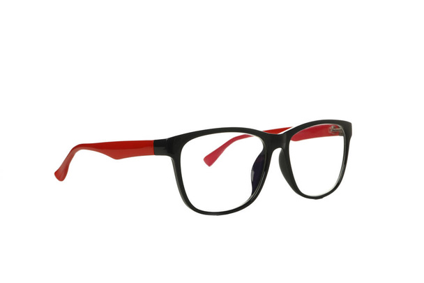 PNG, stylowe, przezroczyste okulary, odizolowane na białym tle - Zdjęcie, obraz
