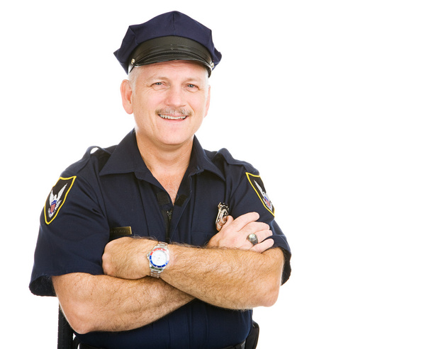 Friendly Policeman - Foto, afbeelding