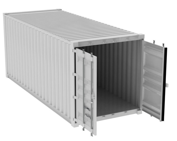 Container box, 3d rendering illustration  - Photo, Image