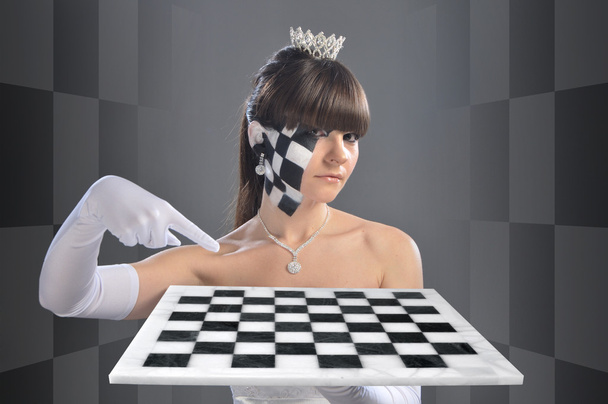 Królowa szachy - Zdjęcie, obraz