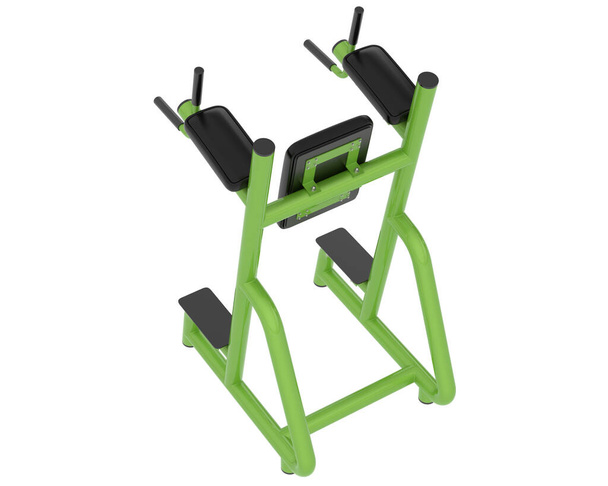 3D Illustration des römischen Stuhls, Fitnessgeräte - Foto, Bild