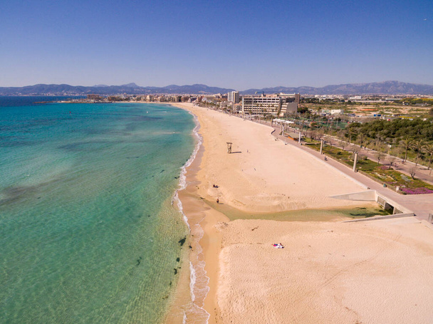 El Arenal-Playa de Palma, Llucmajor, Majorka, Baleary, Hiszpania, Europa - Zdjęcie, obraz