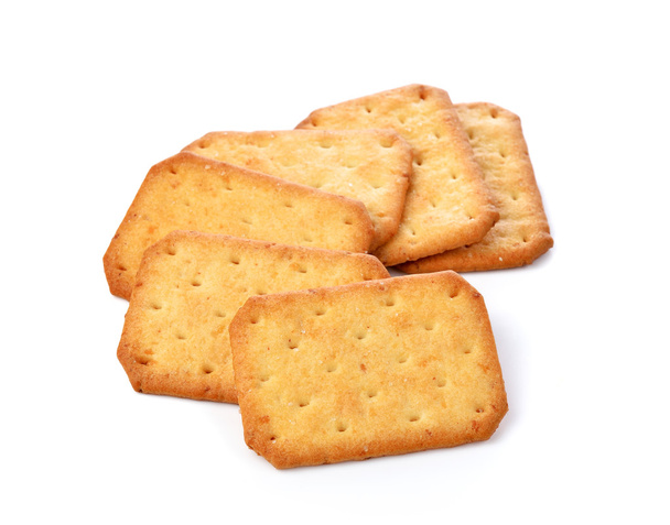 Cracker no fundo branco  - Foto, Imagem