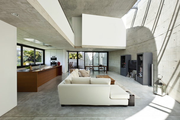 Indoor, modern house - Foto, Imagem