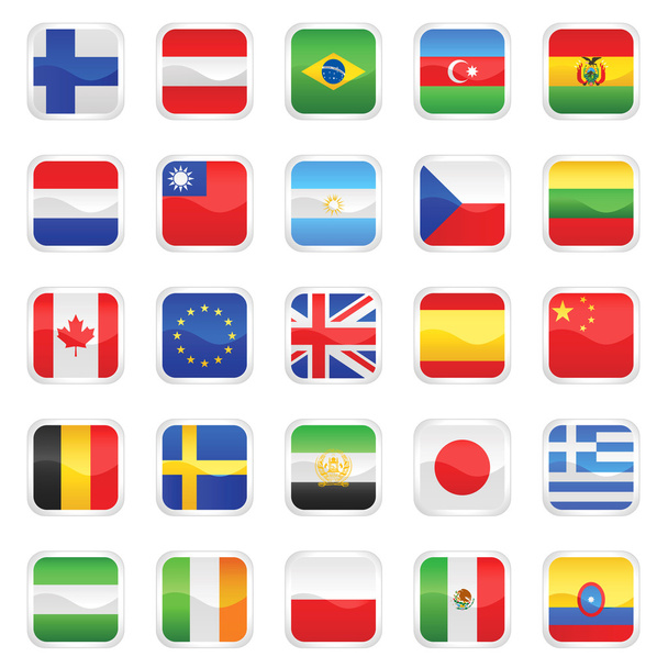 Flags design - Vector, Image