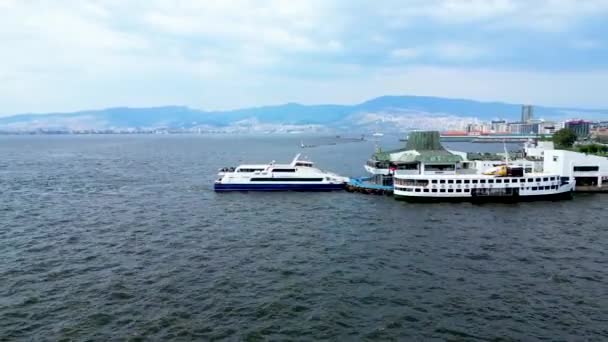 vue panoramique de la ville d'izmir - Séquence, vidéo