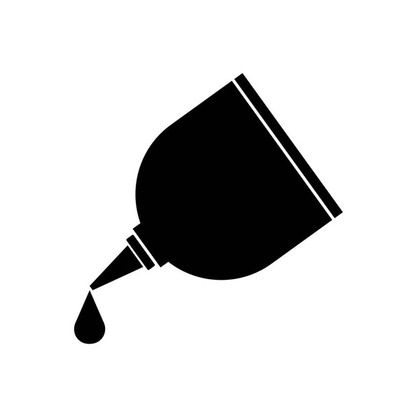 icône de lubrificateur sur fond blanc - Vecteur, image