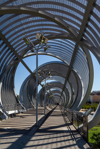 Arganzuela Footbridge at Madrid Rio Park - Madrid, Spain - Фото, зображення