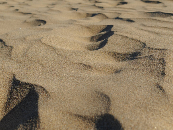arena de playa en Huelva, España - Foto, Imagen