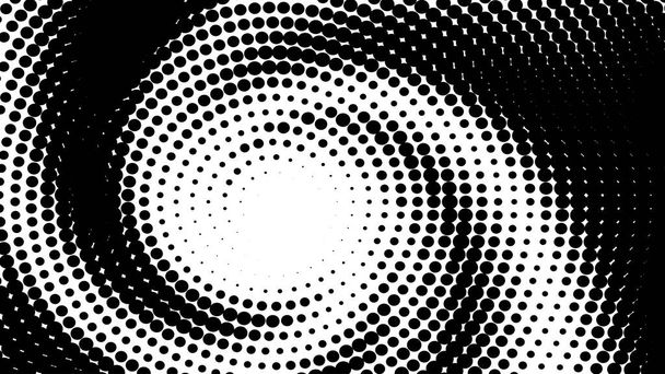 Halftone effect, trend dotted illusion of gradient, vector EPS10. Abstract halftone background. Faded dot screen. - Vector, Image