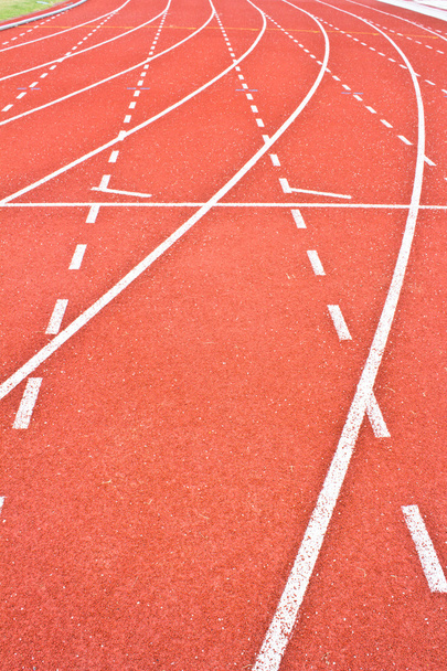 Running track rubber - Photo, Image
