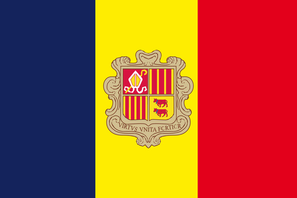 Bandiera Andorra
 - Vettoriali, immagini