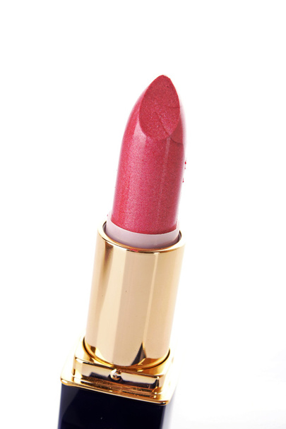 New lipstick on the white background - Фото, изображение
