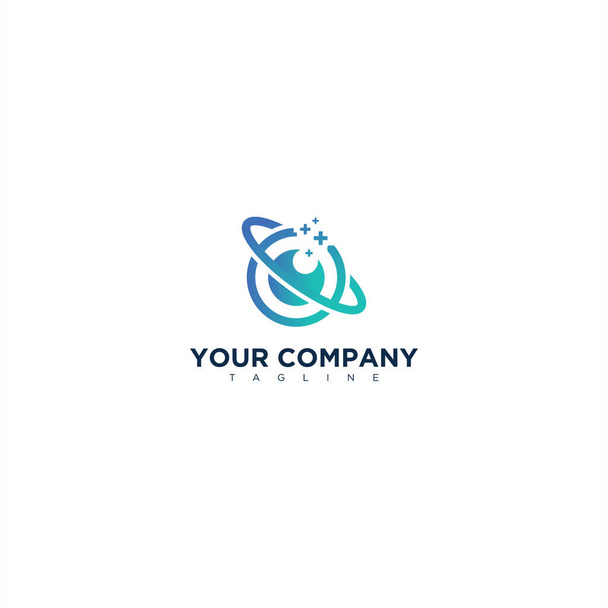Espace Yeux Optique Logo moderne - Vecteur, image