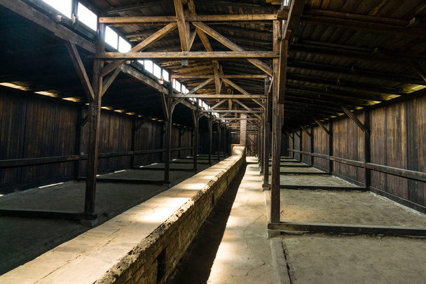campo de concentracion de Auschwitz-Birkenau, museo estatal, Oswiecim, Polonia, Europa Oriental
 - Foto, Imagem