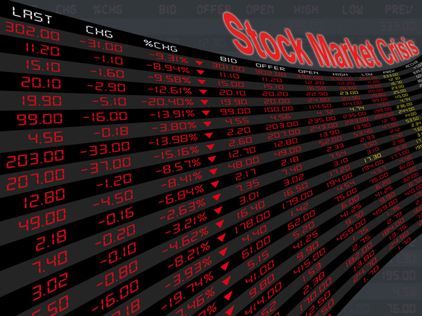 Ukázka denního akciového trhu. - Fotografie, Obrázek
