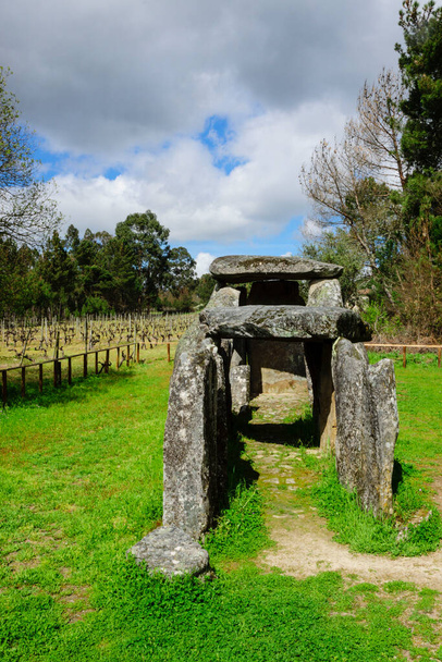 dolmen de Cunha Baixa, entre 3000 y 2500 aC, Beira Baixa, Portugal, europa - Foto, Imagen