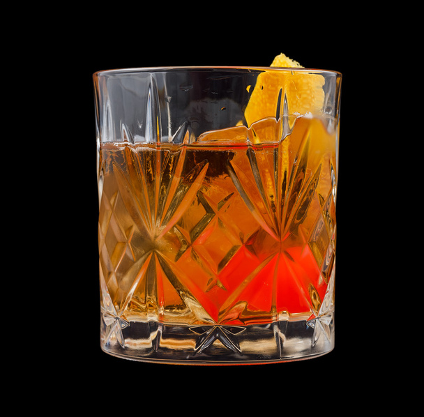 Old Fashioned drink - Photo, Image