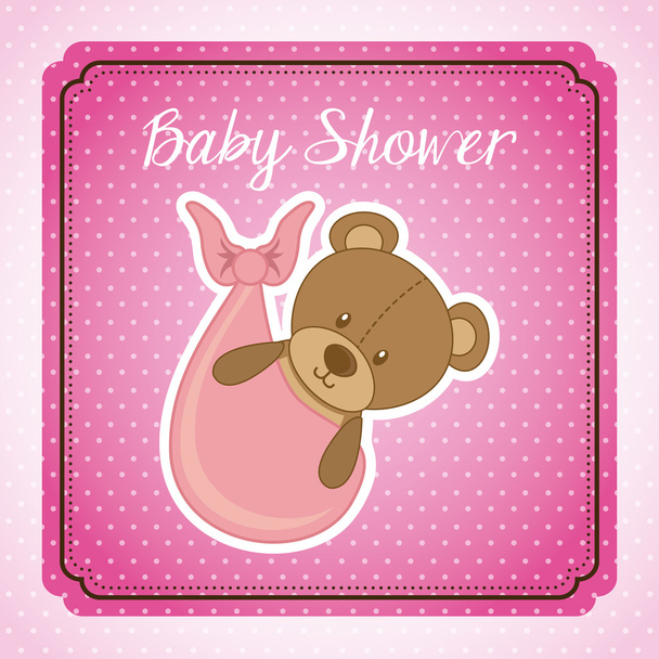 baby shower  - Вектор, зображення