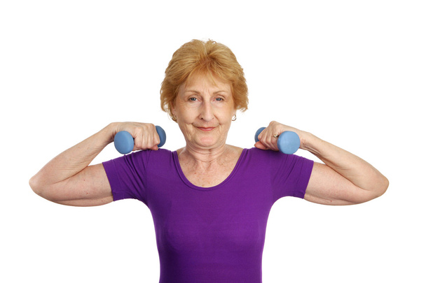 Senior Workout - Strength - Photo, Image