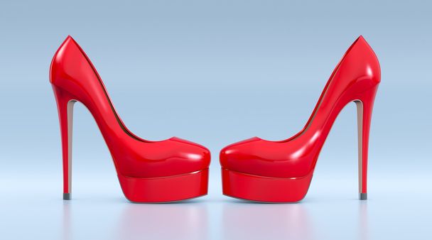 high heeled shoes - Foto, afbeelding