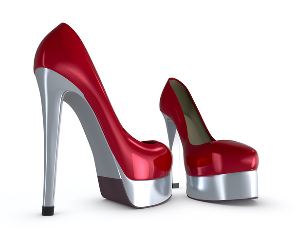 high heeled shoes - Фото, изображение