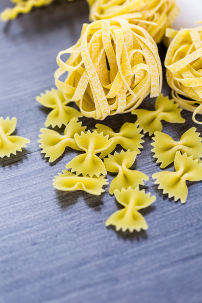 Variety of organic dry pasta - Photo, Image