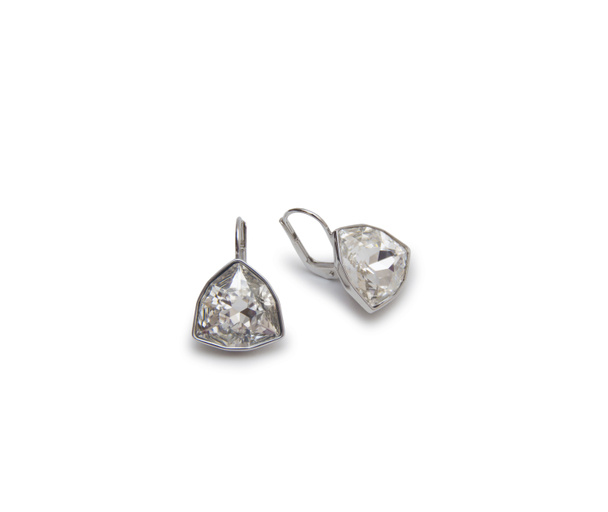 A couple of diamond earrings - Photo, Image