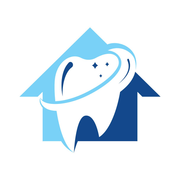Dental logo Template vector illustration design. Dental Clinic Logo Teeth abstract design vector template. - Vector, Image