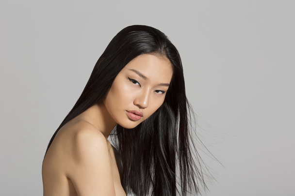 Beautiful Asian Girl Portrait - Foto, Imagem