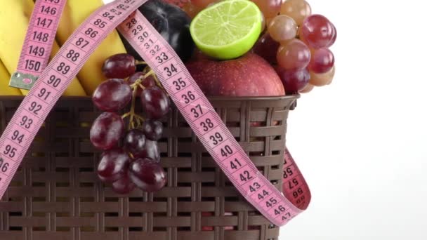 Fruits Composition and Measurement - Footage, Video