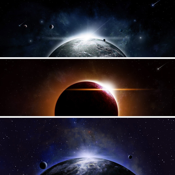 Eclipse Banners - Foto, afbeelding