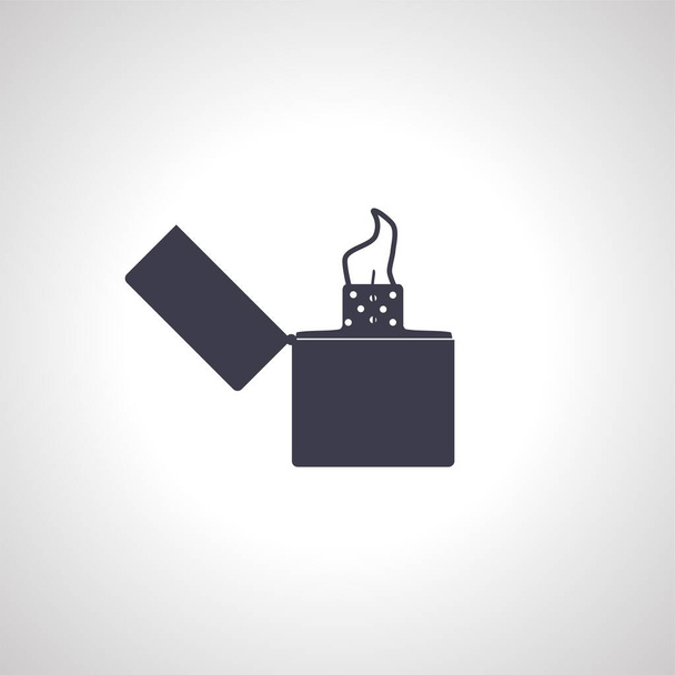 lighter isolated icon. lighter icon - Vector, Image