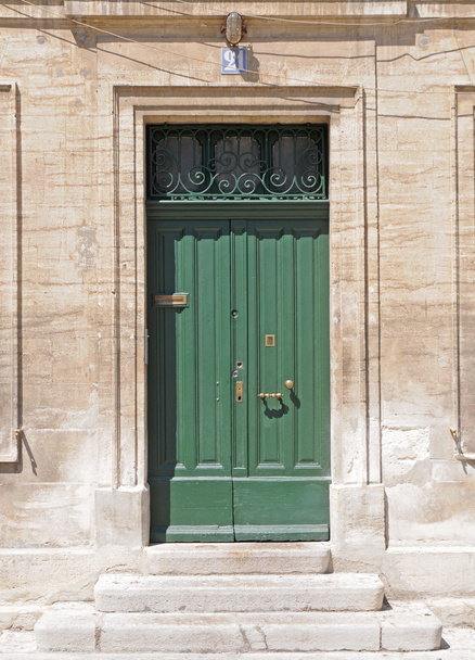 Πράσινη πόρτα - Φωτογραφία, εικόνα