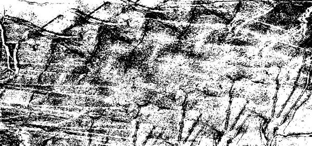 textura incluyendo arañazos. abstracto fondo de pantalla en blanco y negro - Vector, imagen