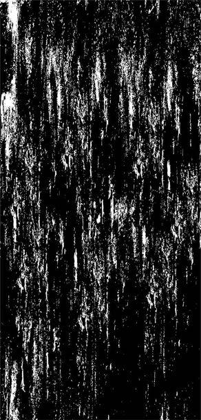 Blanco y negro monocromo viejo grunge vintage envejecido fondo abstracto textura antigua con patrón retro - Vector, imagen