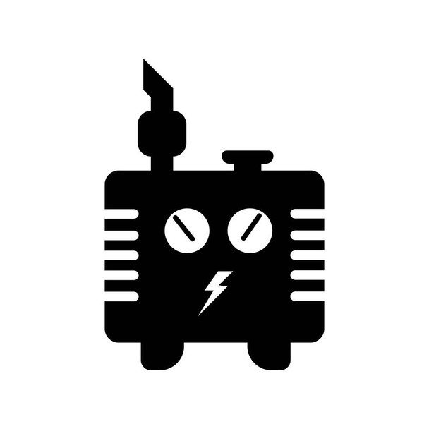 генератор значок логотип векторний шаблон дизайну - Вектор, зображення