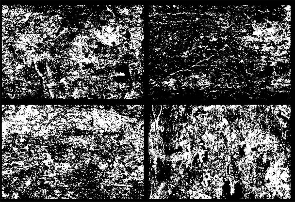 fondo abstracto en blanco y negro, textura grunge, ilustración vectorial  - Vector, imagen