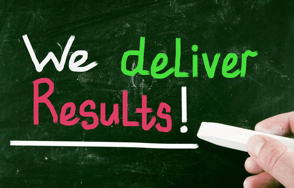 we deliver results! - Photo, Image