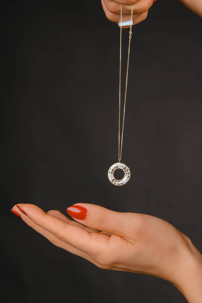 joyas de oro y diamantes de lujo - Foto, imagen