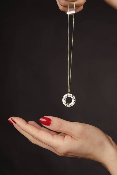luxury gold and diamond jewelery - Foto, Bild