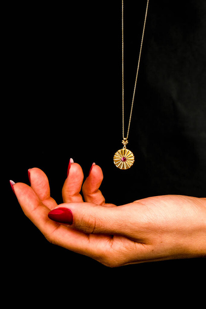 luxury gold and diamond jewelery - Foto, imagen