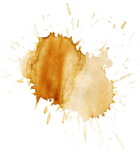 Brown Stains of coffee - Foto, Imagen