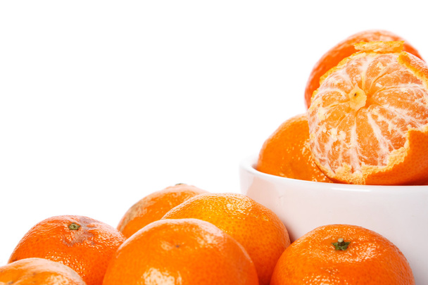 Fresh mandarins in bowl - Photo, image
