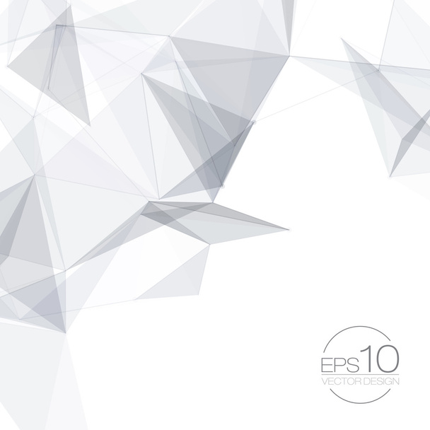 Black and White Mesh Vector Background - Vecteur, image