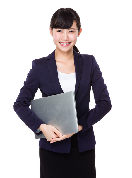 Mulher de negócios asiática em terno de negócios
 - Foto, Imagem