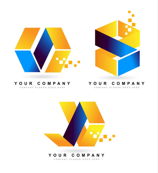 Cube Logo - Vektori, kuva