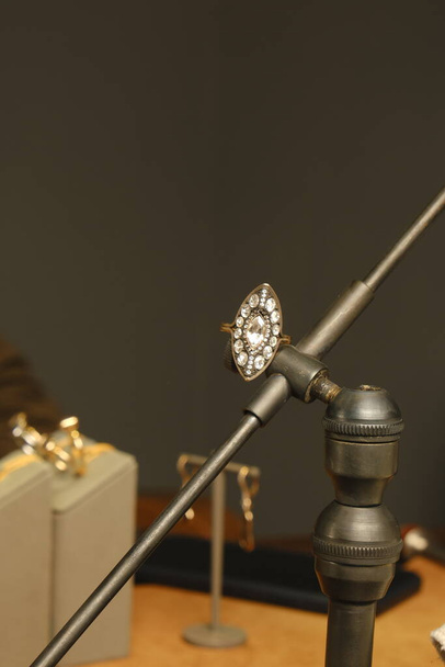 luxury gold and diamond jewelery - Foto, Imagem